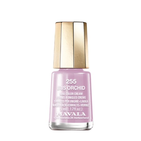 Nail polish Mavala, tone 255 Iris Orchid
