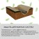 Geotextile needle-proof, 3 × 2 m, density 150 g/m², with UV stabilizer, white, Greengo