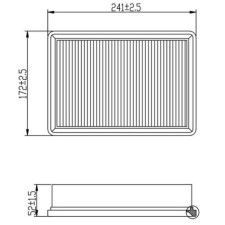 Air filter Totachi Ta-2247