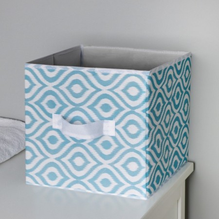 The storage box "Laguna", 27 × 27 × 27 cm, the color turquoise-7