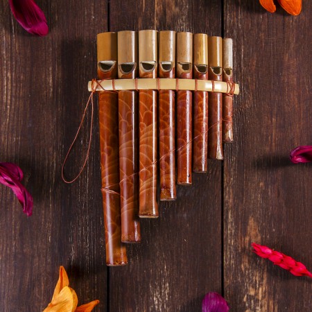 Souvenir musical instrument "Flute Pan" 21x13x2 cm, mix,-2