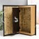 Safe Brush Tree to the leatherette "Home. Design" Black 21x13x5 cm