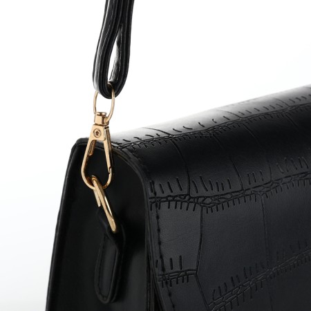 Magnet bag bag, long belt, black color-4