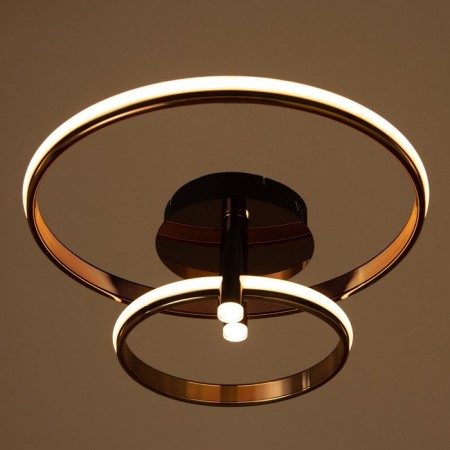 Lamp "Lux" 2xled 90W gold 66x50x19 cm Bayerlux-4