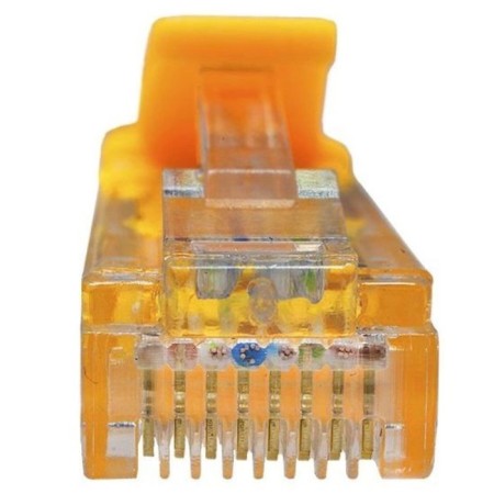 Suprlan 10-0163 Utp RJ-45 patch cord.-Vilka RJ-45 Kat. 5e 2m yellow LSZH 24AWG-1