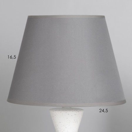 REE Table lamp 1x40W E14 gray 25x25x41cm-2