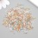 Glass glass 2x6 mm "spiral tubes. Marmotr Kendi" 10 g ≈300 pcs