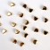 Set for creating jewelry "luxurious beads", set of 500 pcs., 10 types of beads