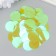 Sequins "circle" light green set 30 g d = 2.5 cm