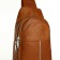 Lightning bag bag, Fidelio Largo, genuine leather, brown color