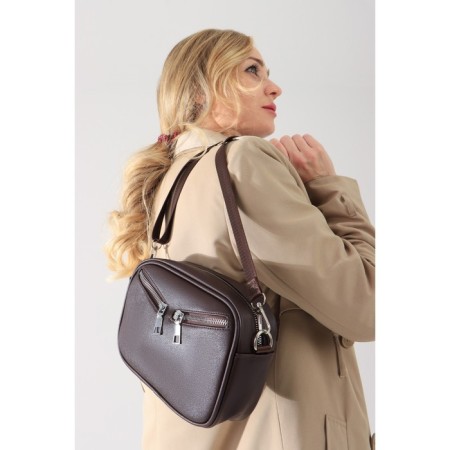 Cross-bodi with lightning, brown color-3