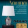 Table lamp with lampshade Risalux "Tyrel", E14, 40 W, 18 × 18 × 30 cm