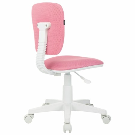 Brabix Joy MG-204W children's chair, without armrests, white plastic, pink TW-13A-3