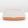 Aisha toilet with high side and net, 45 x 35 x 18.5 cm, orange