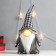 Interior light doll "Santa Claus in a gray checkered cap" 52x15x14 cm