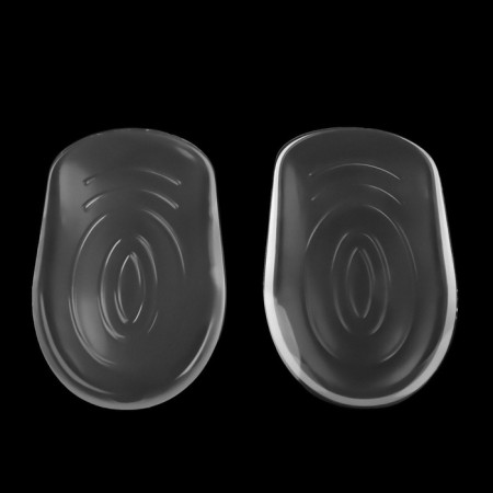 Shoes for shoes, with a tread, adhesive, silicone, 8.7 × 5.7 cm, pair, color transparent-5