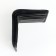 Male purse for magnet, clip for bills, separation for SIM cards, black color