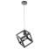 Lamp Bayerlux suspension "Square" 1x40W E27 gray 16x16x18-116 cm