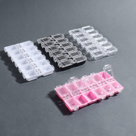 Organizer for decor, 12 cells, 13 × 7.5 × 1.4 cm, color mix-1