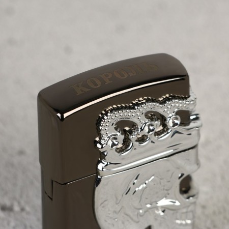 Lighter gasoline "King", 5.5 x 3.8 cm.-4