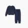 Children's costume with the basis (sweatshirt, trousers) minku: Astronaut, Blue color, height 128 cm