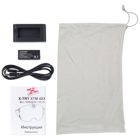 Action Camera-mask X-Try XTM410 4K Wi-Fi Iguana-4