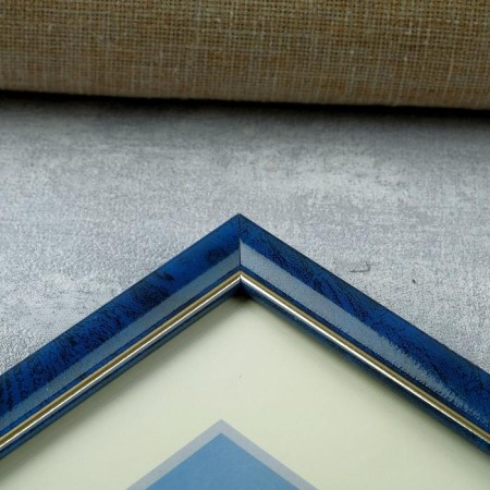 Photo frame 1017-3031-6 A4 format (21x30 cm) blue with gold-2