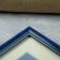 Photo frame 1017-3031-6 A4 format (21x30 cm) blue with gold