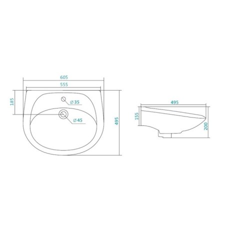 Santek Santek Breeze, width 60 cm-4