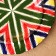 The pancake of Rishtan ceramics Atlas, 24 cm,