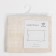 Pillowcase Ethel "Cream Morning" 70x70 ± 3 cm, 100% cotton, calico 125 g/m² mix