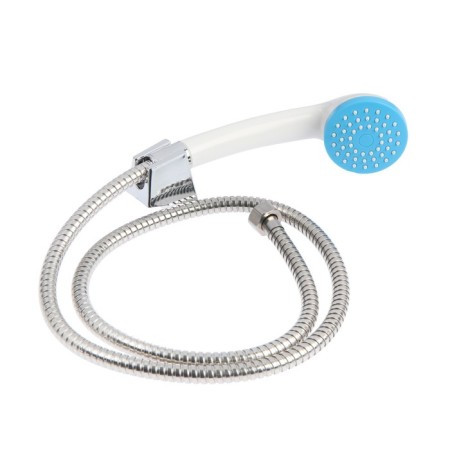 Bath mixer RMS SL126-006E, single-leaf, swivel spout, with shower set, chrome-4