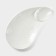 Ceramic dish with sauce "shell", 28 × 15 × 2 cm, white color