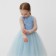 Dressing Children's Dress Minaku: Partydress, Blue Color, Height 104 cm