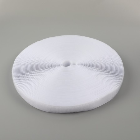 Velcro "hook", 20 mm × 25 ± 1 m, white color-1