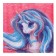 Napkin paper single -layer “unicorn”, 24 × 24 cm, in a set of 20 pcs.