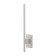 Wall lamp Mantra Torch, Led, 410lm, 3000k, 93x70x476 mm, matte white color