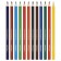 Set of pencils of colored krasin "Bright moments", hexagonal, sharpened, euro suspension, 12 pieces