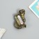 Magnet Polystone "Cobra with a thermometer" Bronze Mix 4.5x1.5x6 cm