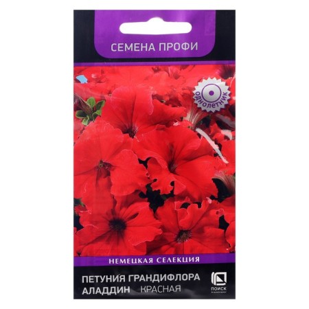 Flower seeds Petunia Grandiflora "Aladdin Red", 30 pcs.