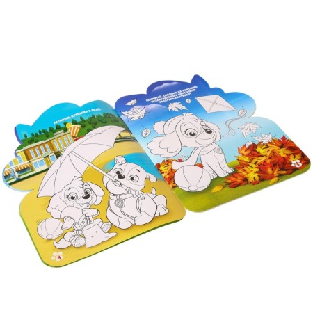 Gift set of a first -grader for a boy, 9 items, a puppy patrol-13