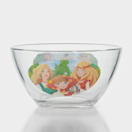 Glass salad "Three heroes. Princess ", 500 ml, d = 13 cm-1