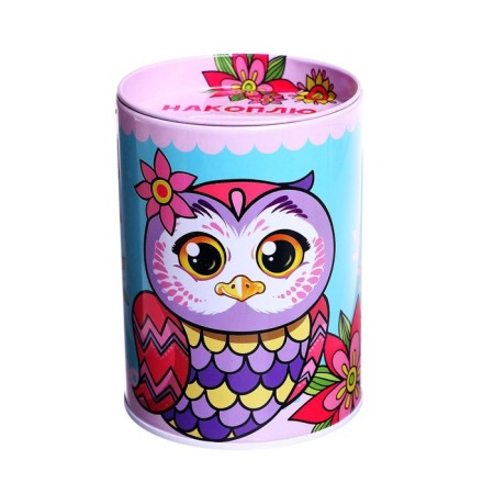 Set for creativity. The piggy bank for decorating with the rhinestones "I will save and the dream"-2