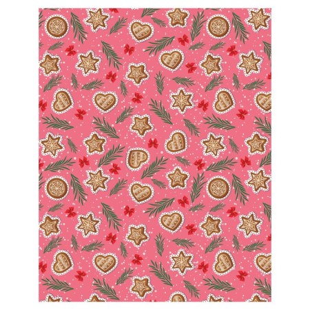 Pillow Roller "New Year's gingerbread, decorative, size 16x45 cm-1