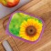 Sunflower lunch box, 500 ml