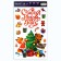 Vinyl stickers on the windows "Happiness in the New Year", reusable, 20 x 34.5 cm, New Year