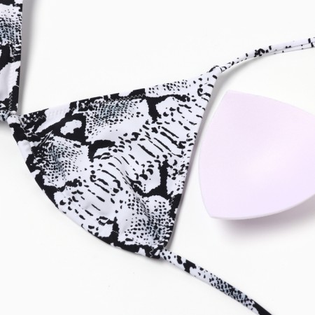 Female Separate swimsuit with Minaku tunic with print rn 46-9