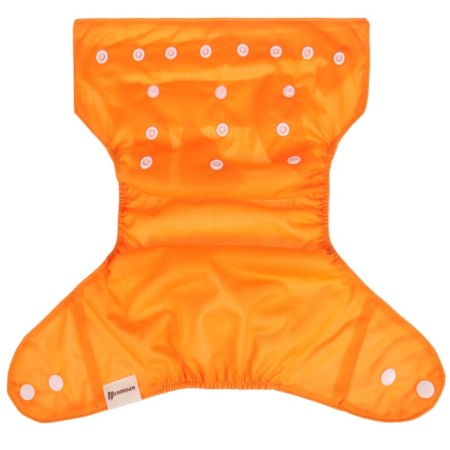 Reusable diaper, orange color-17