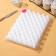 Mat for drying flowers from the mastic of the share, 24.5 × 19 × 2.5 cm, white color
