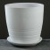 Flower pot 4 l prestige white # 1